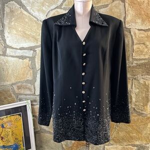 ✨ Tania Bella Collection Embellished Blazer ✨